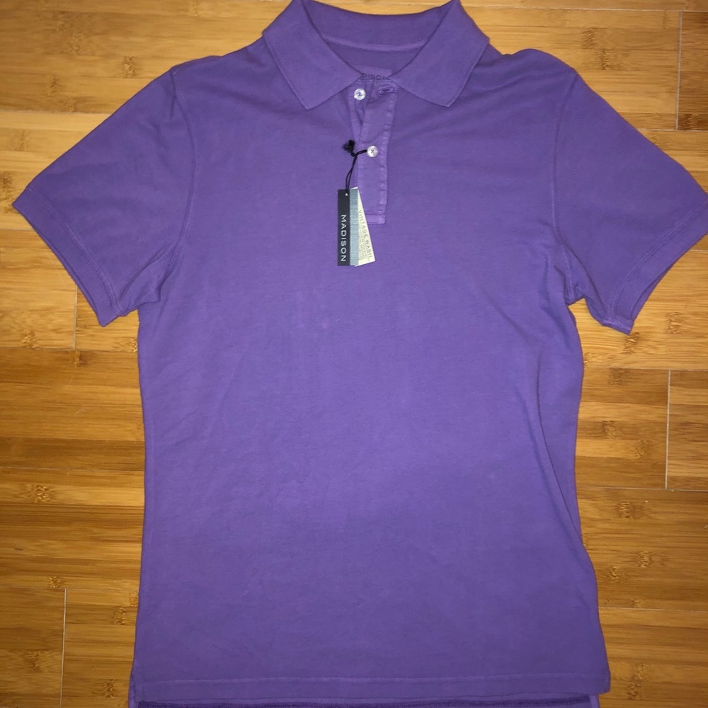 Madison - Soft Purple Polo. NWT. Small